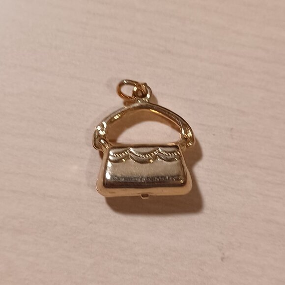 Unbranded Jewelry - Gold Tone Purse Charm Or Pendant